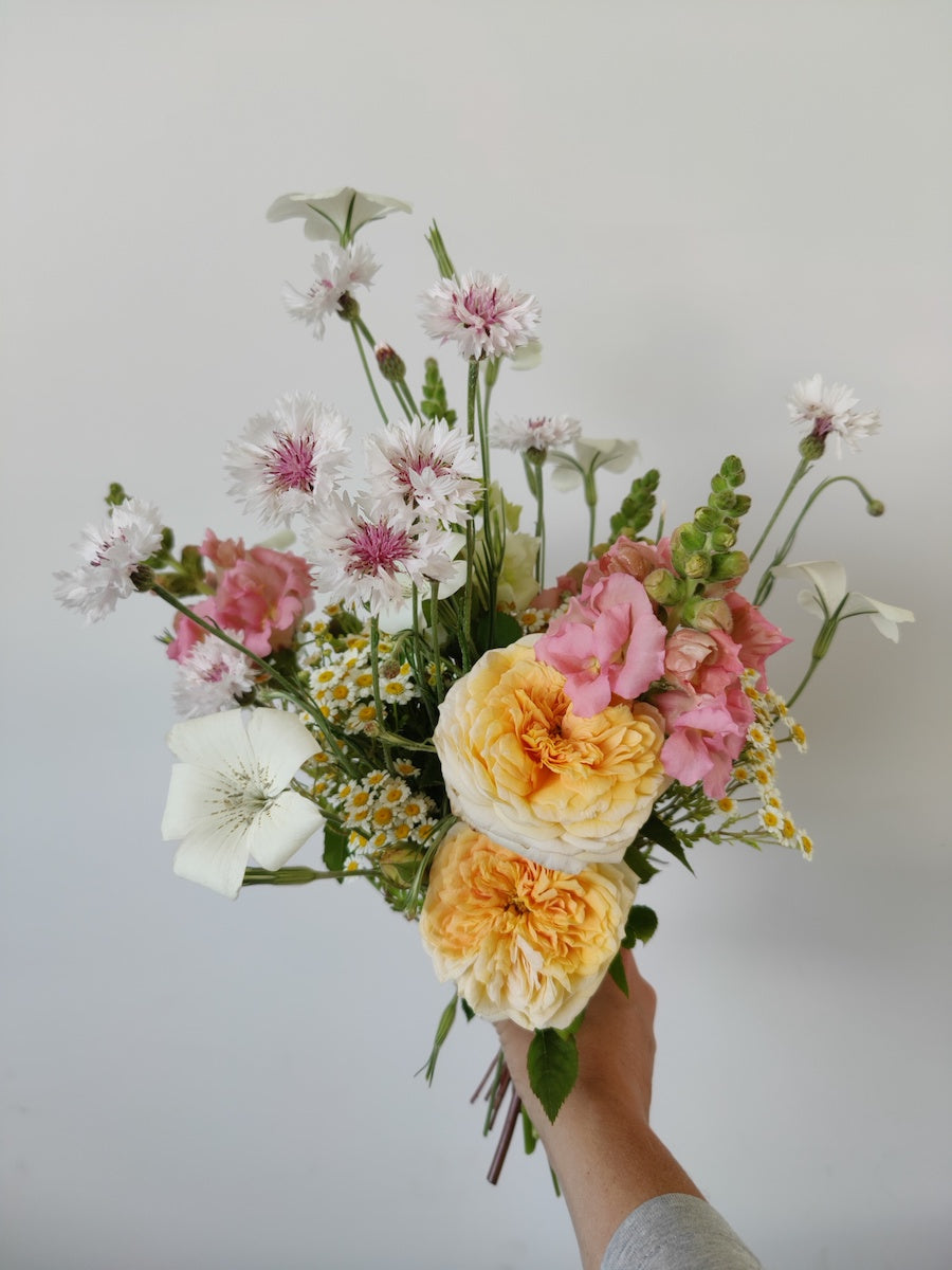 Hand-tied Bouquet of Earth-friendly Flowers