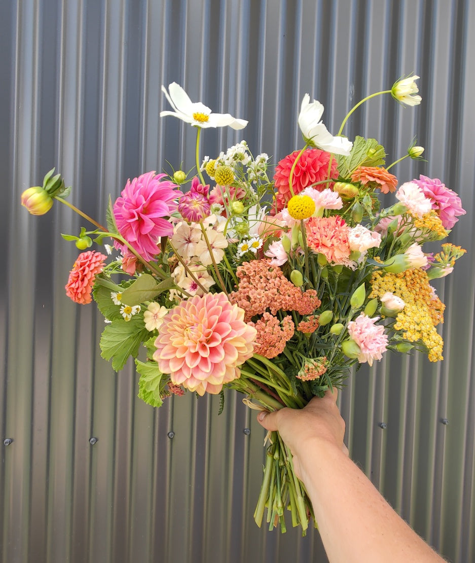 Hand-tied Bouquet of Earth-friendly Flowers